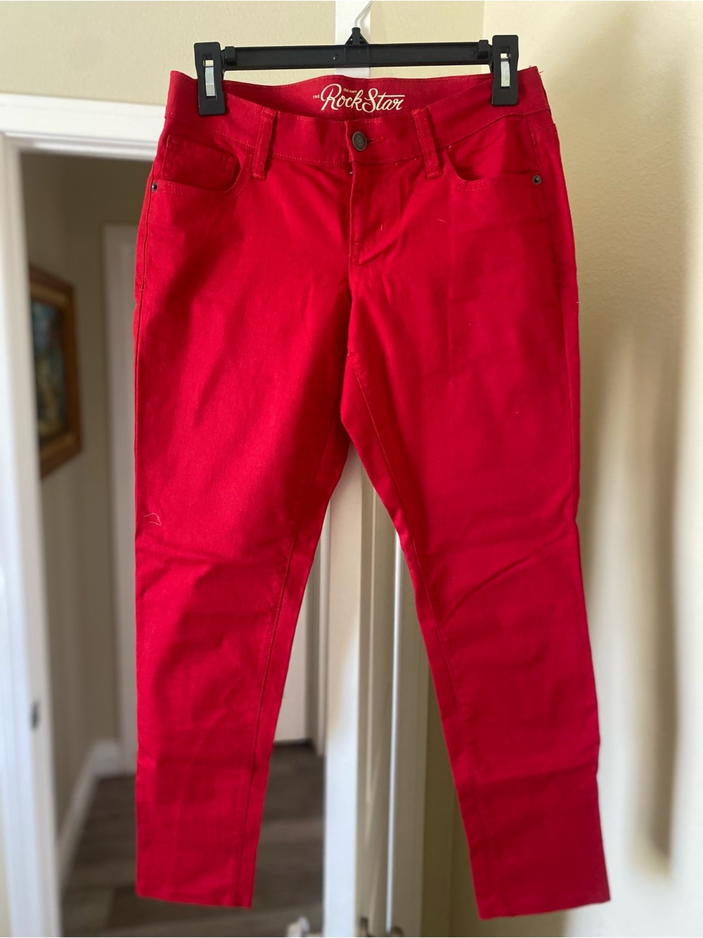 Old Navy Red Skinny Jeans